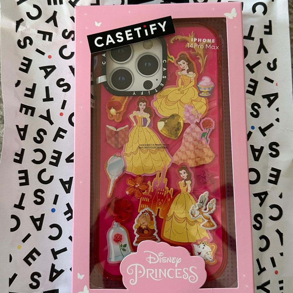 New! Casetify Disney Princess iPhone 14 Pro Max case.